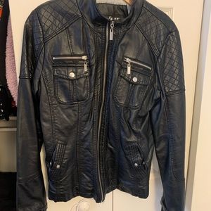 YMI Faux Leather Jacket